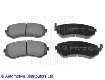 Klocki hamulcowe przednie tarczowe 44060VC090 Nissan/Infiniti