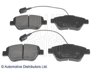 Do koszyka 1636412880 Peugeot/Citroen Klocki hamulcowe przednie tarczowe