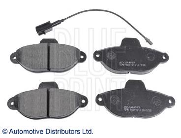 Do koszyka 77362185 Fiat/Alfa/Lancia Klocki hamulcowe przednie tarczowe