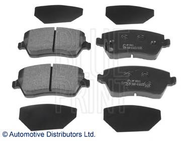 D10601HA0B Nissan/Infiniti Klocki hamulcowe przednie tarczowe