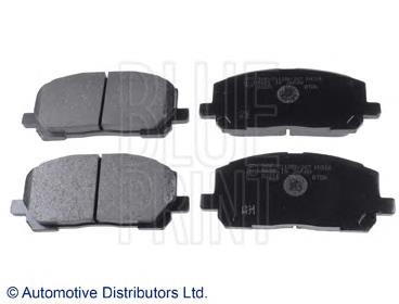 Do koszyka 0446548020 Toyota Klocki hamulcowe przednie tarczowe