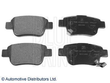 ADT342147 Blue Print okładziny (klocki do hamulców tarczowych tylne)