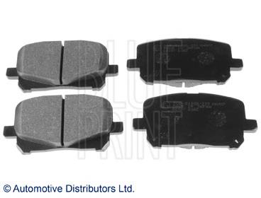 Klocki hamulcowe przednie tarczowe Japan Parts PA2008AF cena, od 28,94 USD