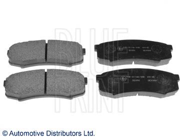 ADT34280 Blue Print okładziny (klocki do hamulców tarczowych tylne)