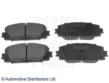 Do koszyka 044650W141 Toyota Klocki hamulcowe przednie tarczowe