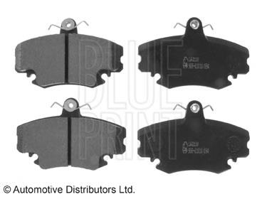 Klocki hamulcowe przednie tarczowe Renault (RVI) 8671016173