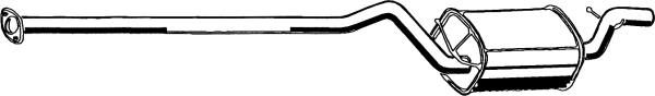 Tłumik, tylna część Ford 1677756 cena, od 112,95 USD