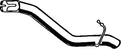 Tłumik, tylna część Ford C-Max DM2