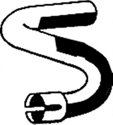 Tłumik, tylna część Volvo 740 744