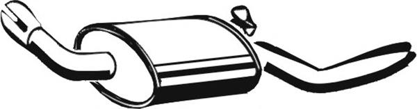 Tłumik, tylna część Ford Escort IV hatchback (GAF, AWF, ABFT) (1985 - 1990) cena, od 47,95 USD