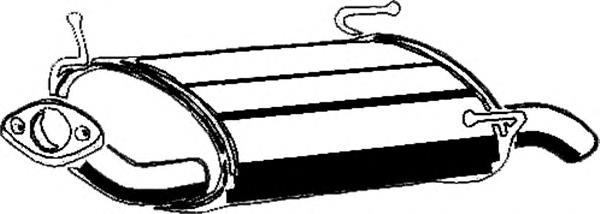 Tłumik, tylna część Nissan Primera P11