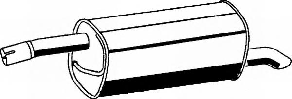 Tłumik, tylna część Ford 1512619 cena, od 62,42 USD