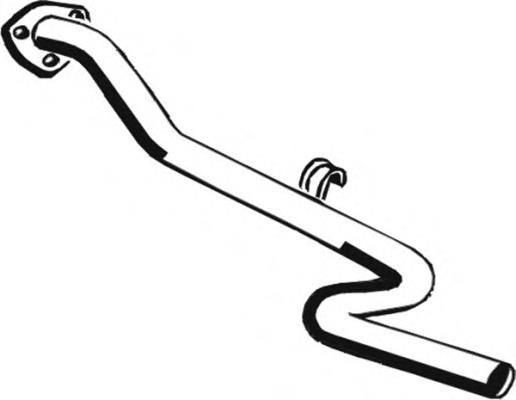 Tłumik, tylna część Volkswagen LT