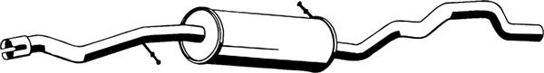 Tłumik, środkowa część Ford 1484008 cena, od 96,34 USD