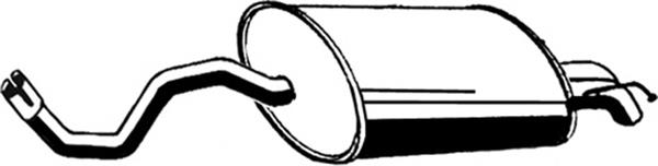 1J6253609AR VAG Tłumik, tylna część