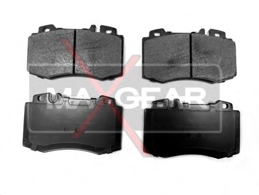 Klocki hamulcowe przednie tarczowe Mercedes A0044200420 cena, od 28,62 USD