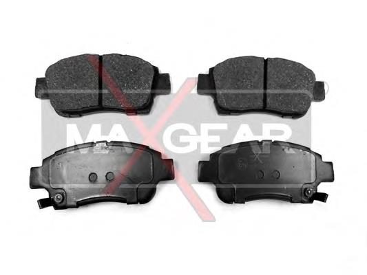 Klocki hamulcowe przednie tarczowe 446552140 Toyota