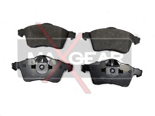 Klocki hamulcowe przednie tarczowe 7D0698151E VAG