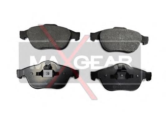 Klocki hamulcowe przednie tarczowe Maxgear 190644 cena, od 30,42 USD