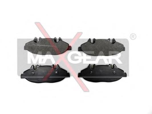 Klocki hamulcowe przednie tarczowe Mercedes A6394200100 cena, od 27,12 USD