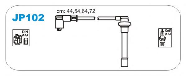 Zestaw przewodów wysokiego napięcia Honda Civic VII hatchback (EU, EP, EV) (2000 - 2006) cena, od 34,50 USD