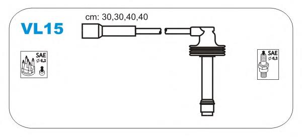 Do koszyka 1275284 Renault (RVI) Zestaw przewodów wysokiego napięcia