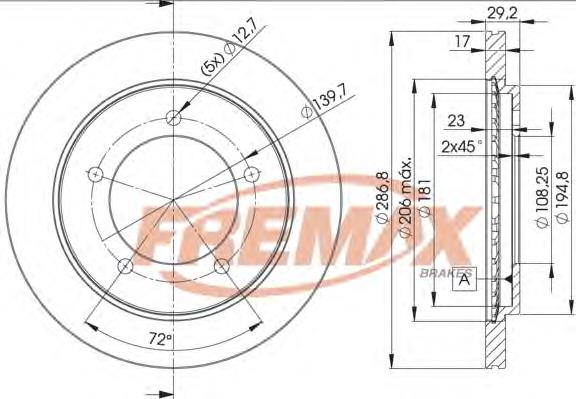 30024673 General Motors Tarcza hamulcowa przednia