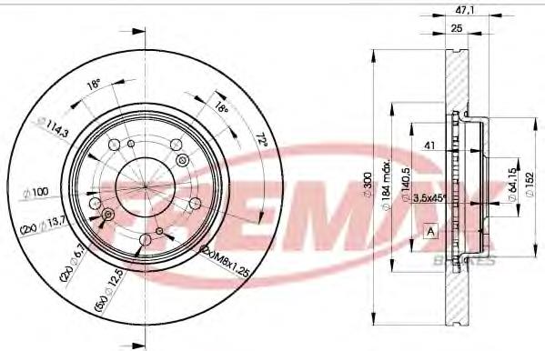 Tarcza hamulcowa przednia Japan Parts DI403C cena, od 54,86 USD