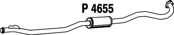 Tłumik, środkowa część FP2037G21 Polmostrow