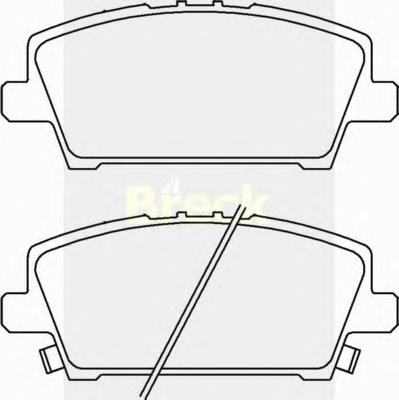 45022SMGE50 Honda Klocki hamulcowe przednie tarczowe