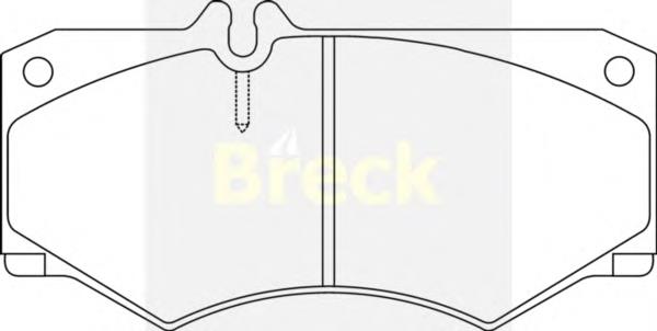 Klocki hamulcowe przednie tarczowe 6014210608 Mercedes