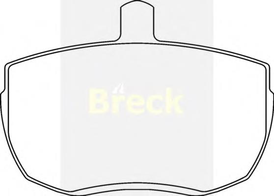 Klocki hamulcowe przednie tarczowe ADJ134215 Blue Print