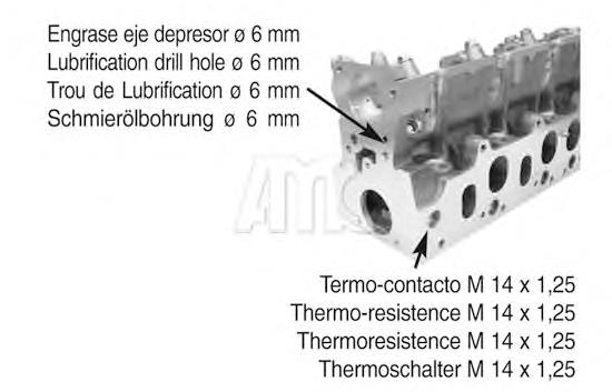 Głowica cylindrów Renault (RVI) 7711134641 cena, od 396,74 USD