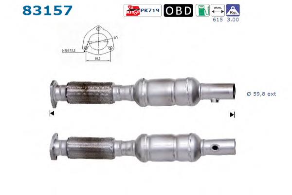 Konwerter-katalizator do Rover 75  RJ