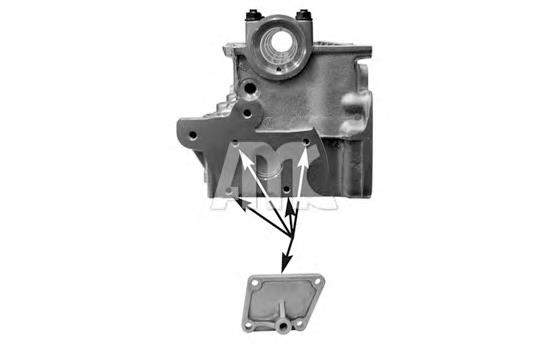 Do koszyka MRFJ510100D Hyundai/Kia Głowica cylindrów