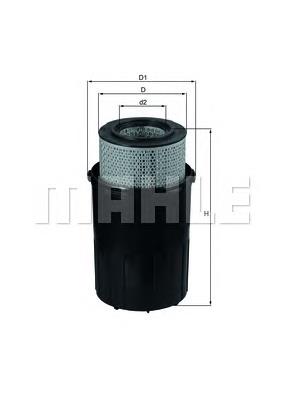 Filtr powietrza Mahle Original LX388 cena, od 33,81 USD