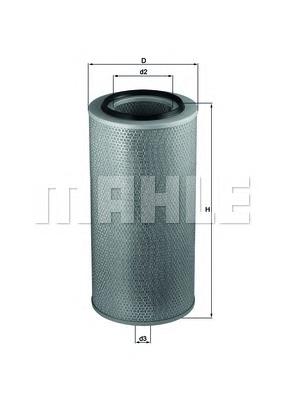 Filtr powietrza Mahle Original LX271 cena, od 50,91 USD