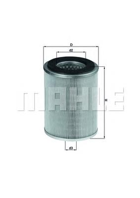 Filtr powietrza Mahle Original LX830 cena, od 13,95 USD