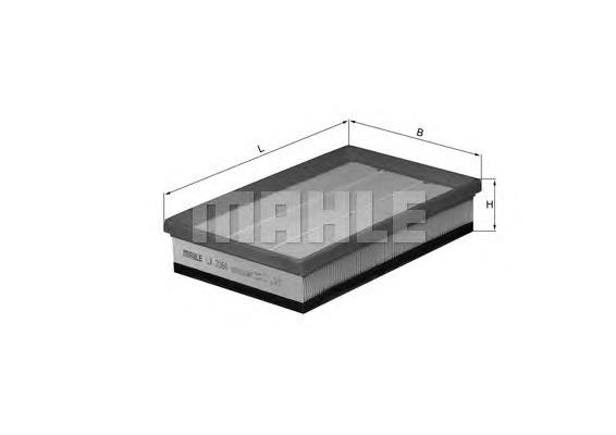 LX2060 Mahle Original filtr powietrza