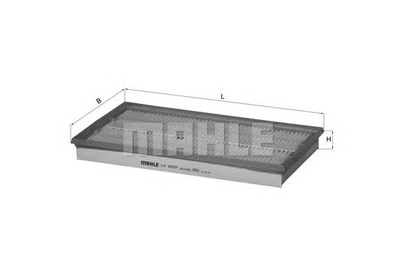 LX2037 Mahle Original Filtr powietrza
