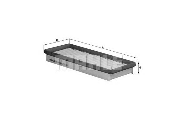 Filtr powietrza Mahle Original LX2034 cena, od 8,92 USD