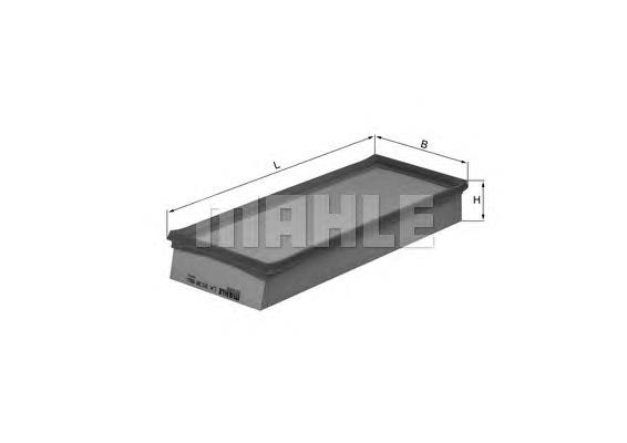 LX2038 Mahle Original Filtr powietrza