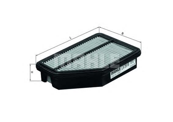 Filtr powietrza Mahle Original LX2618 cena, od 12,04 USD