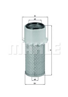 Filtr powietrza Mahle Original LX14 cena, od 20,65 USD