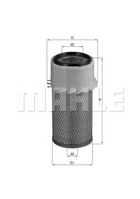 Filtr powietrza Mahle Original LX16 cena, od 13,58 USD