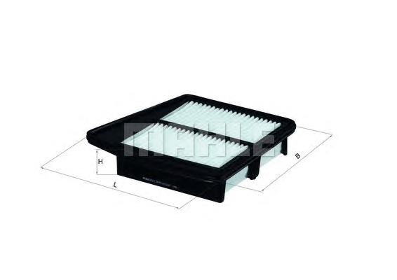 Filtr powietrza Mahle Original LX2835 cena, od 9,92 USD
