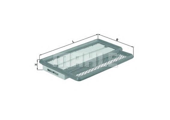 Filtr powietrza Mahle Original LX2880 cena, od 16,19 USD