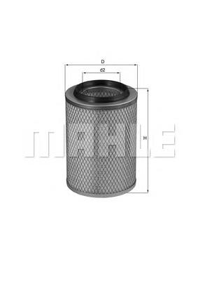 Filtr powietrza Mahle Original LX99 cena, od 17,27 USD