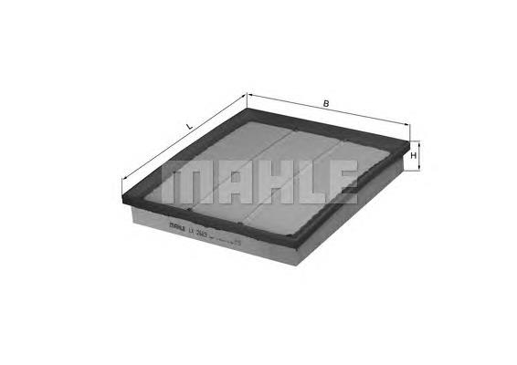 Filtr powietrza Mahle Original LX2683 cena, od 12,86 USD