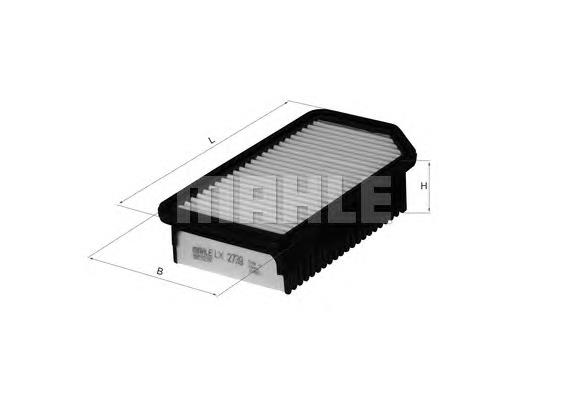 LX2739 Mahle Original filtr powietrza